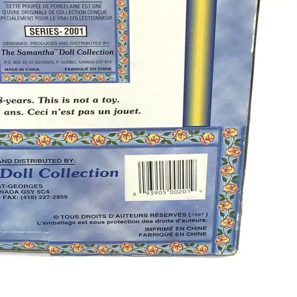 Samantha Medici Porcelain Doll - Picture 7 of 12